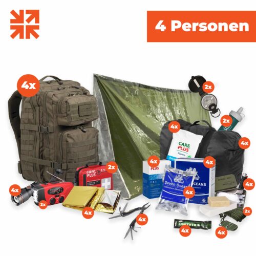 Noodpakket Oorlog – 4 Personen (3 dagen)
