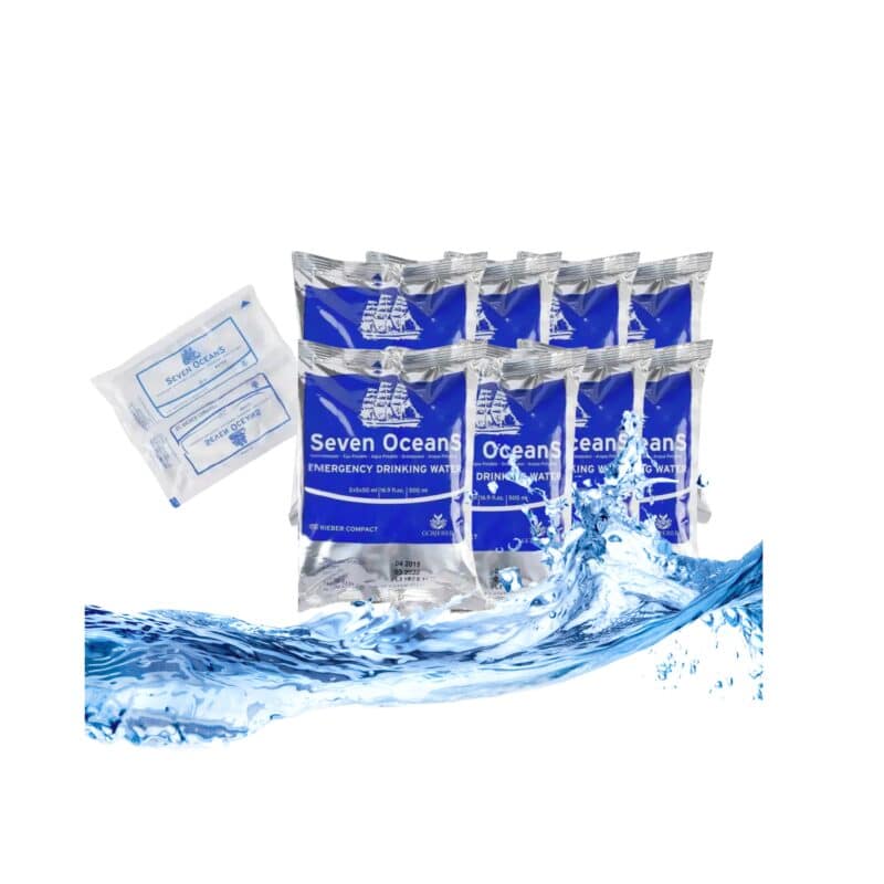 Seven Oceans lang houdbaar water 5 100ML zakjes in 1 zakje