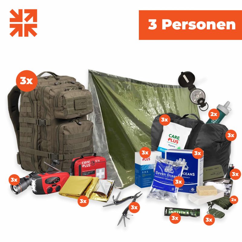 Noodpakket-1persoon-Oorlog-(3-dagen)