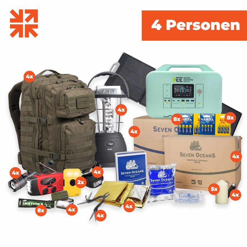 Noodpakket-4persoon-Stroomuitval-(7-dagen)